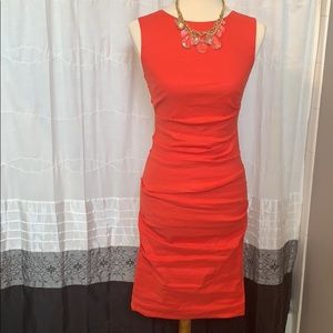 Nicole Miller Dress, size 2, Orange color